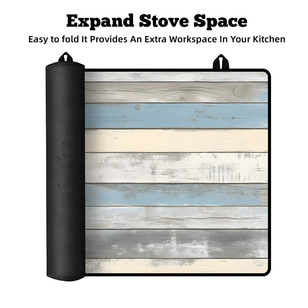 AOHMPT rollable silicone cover stores compactly in kitchen.