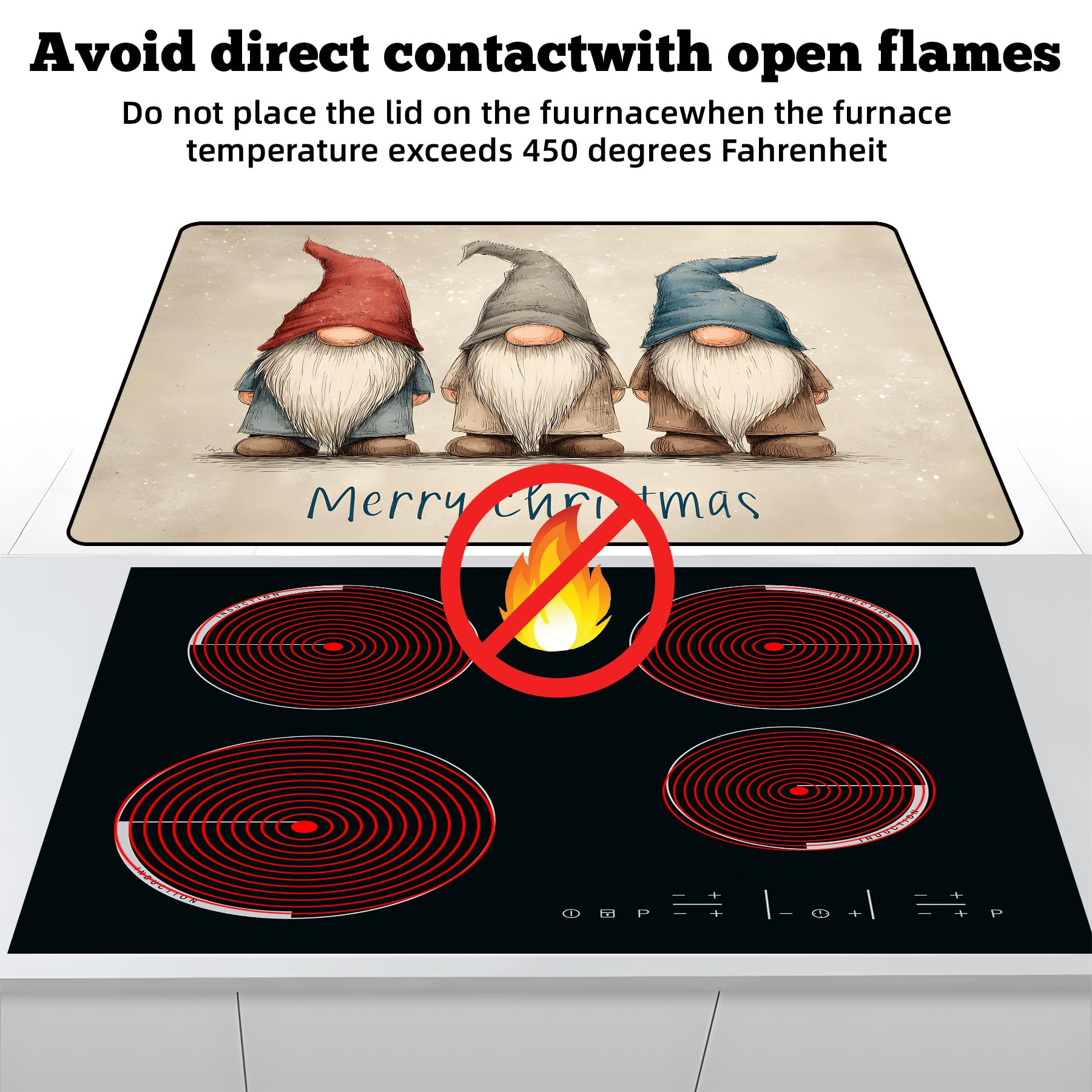 AOHMPT foldable top stove cover adds usable space and easy storage