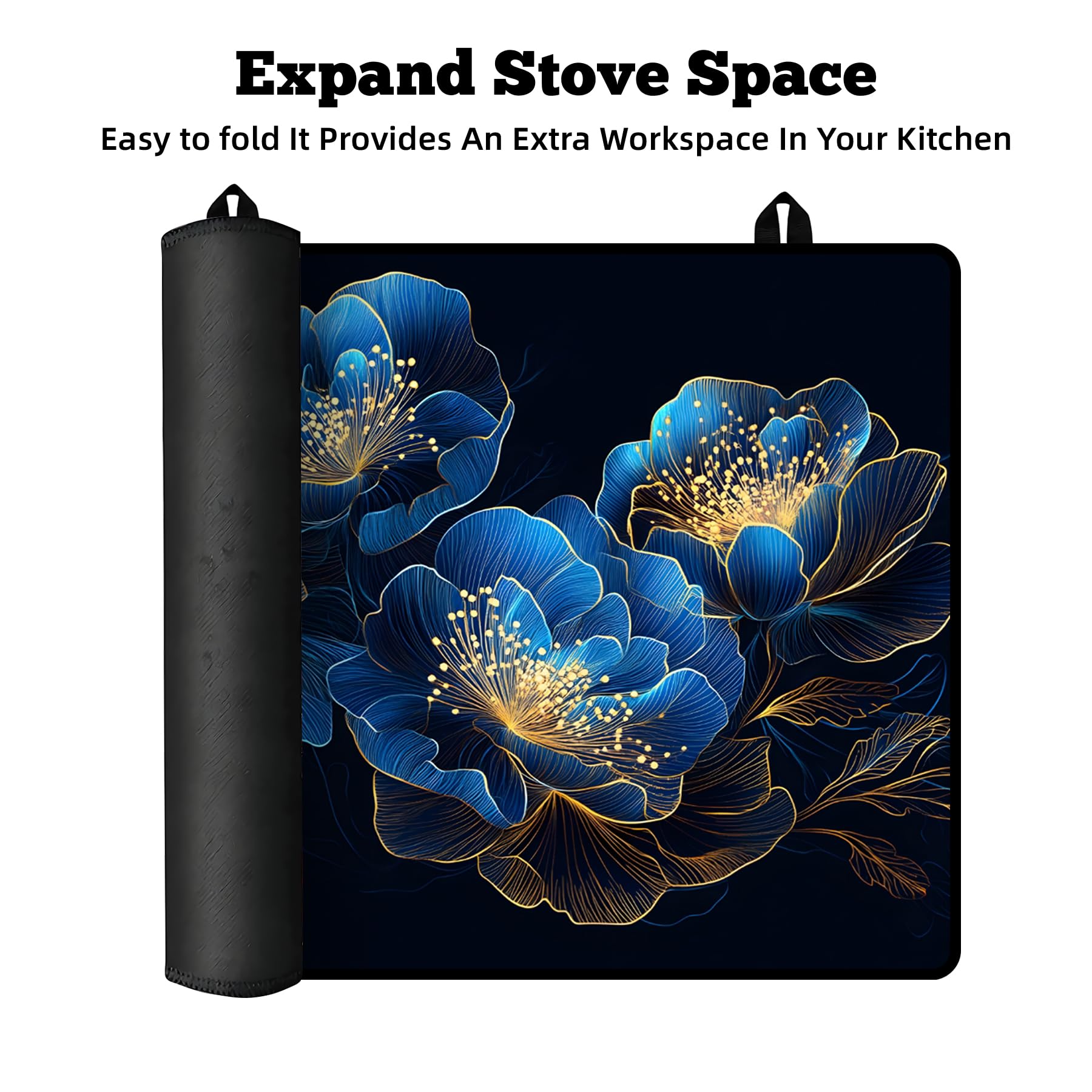 AOHMPT stove top cover also serves as a drying mat for utensils.
