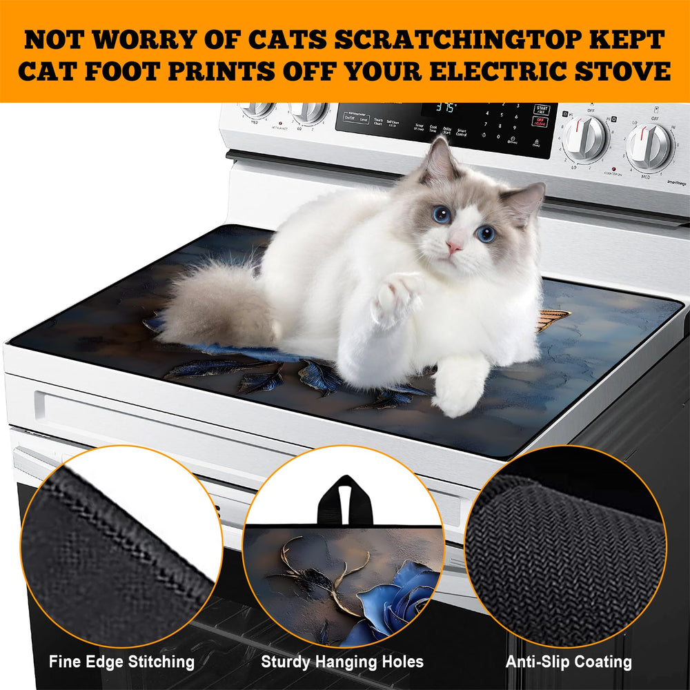 AOHMPT stove top cover top layer resists heat up to 248°F for protection