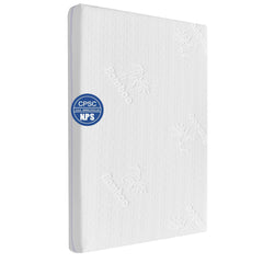 AOHWIDER bassinet mattress fit for Mika Micky creates a snug, secure sleep space.