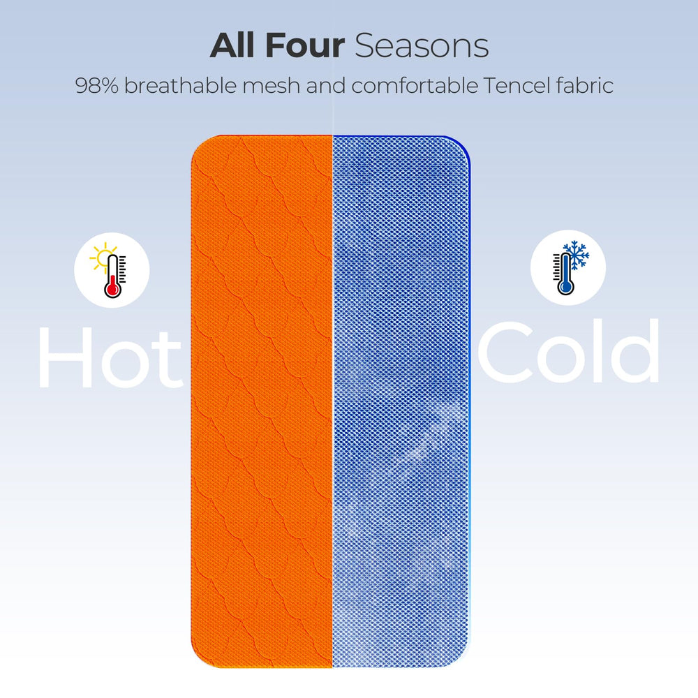 AOHWIDER memory foam two-inch layer detail for comfort and support