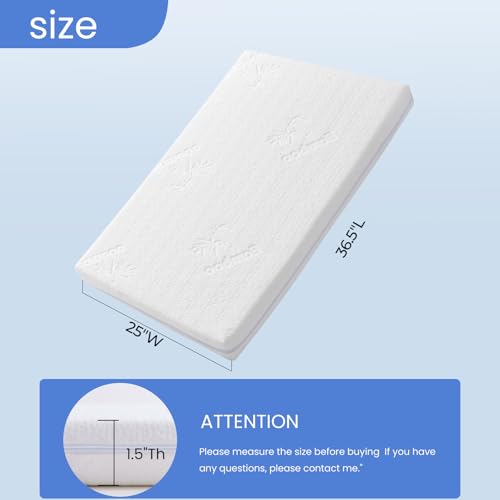 AOHWIDER dual-sided gel memory foam for cushioned support.
