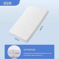 AOHWIDER dual-sided gel memory foam for cushioned support.