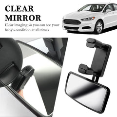 Aokdom ABS shell adds durability and keeps the mirror stable during trips