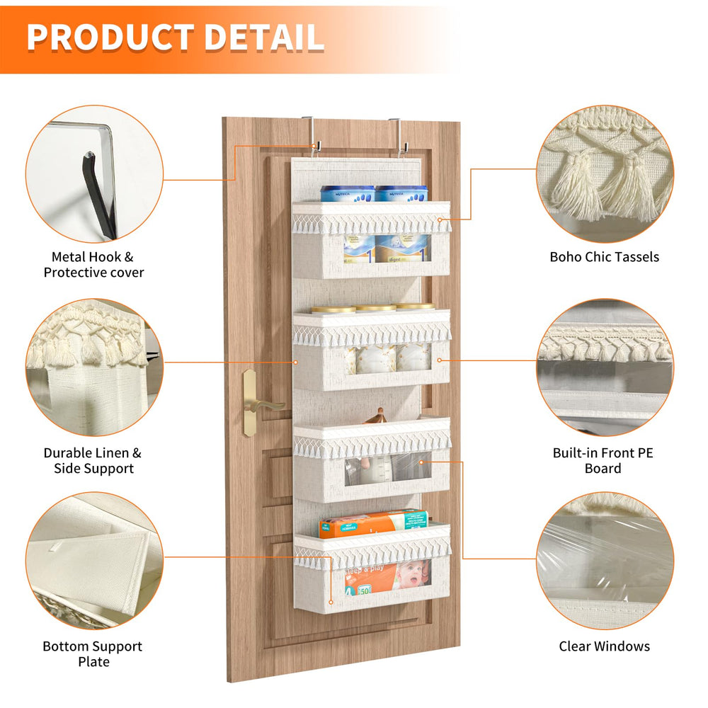 Aokeyee pockets behind clear windows for fast item access.