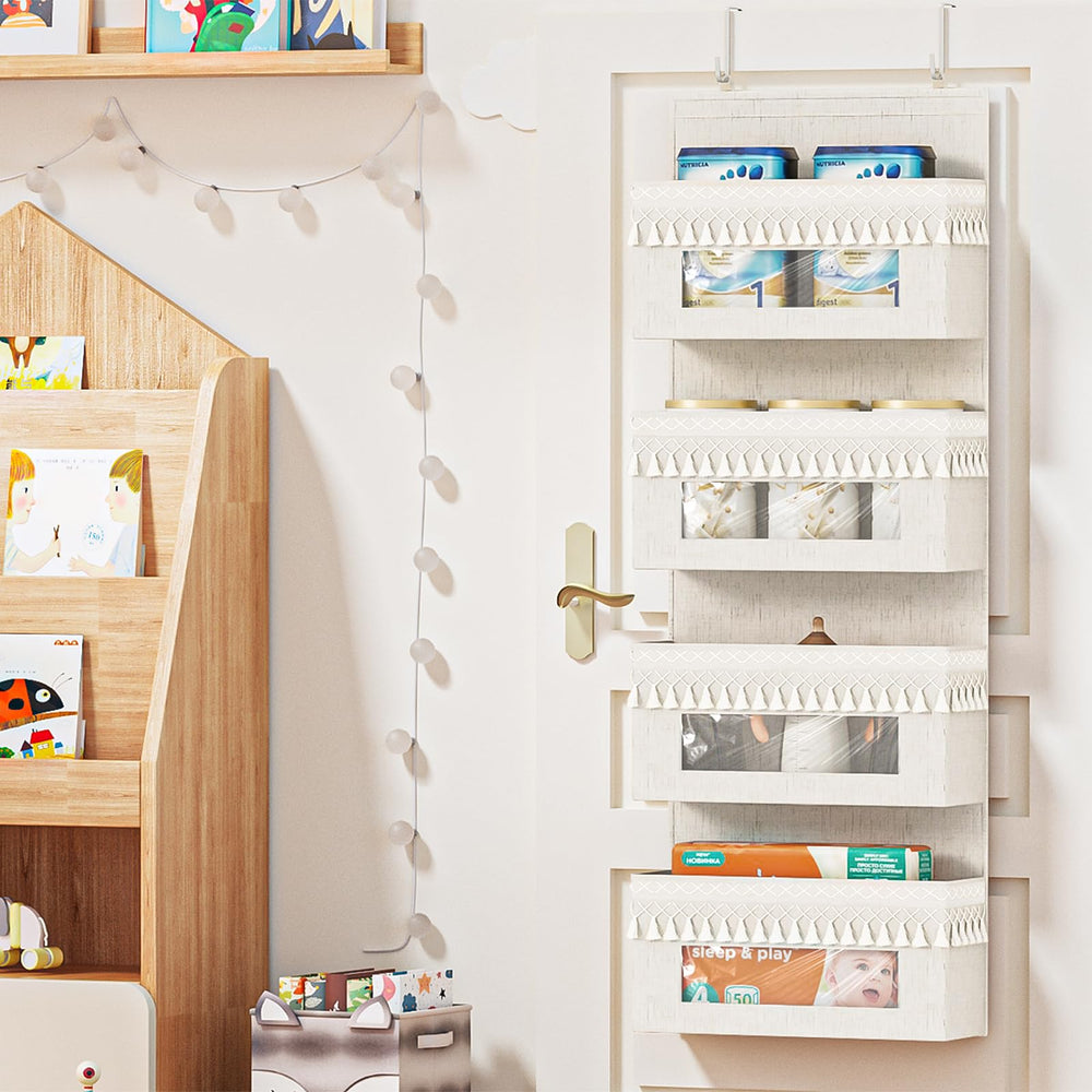 Aokeyee versatile organizer can be wall-mounted for flexibility.