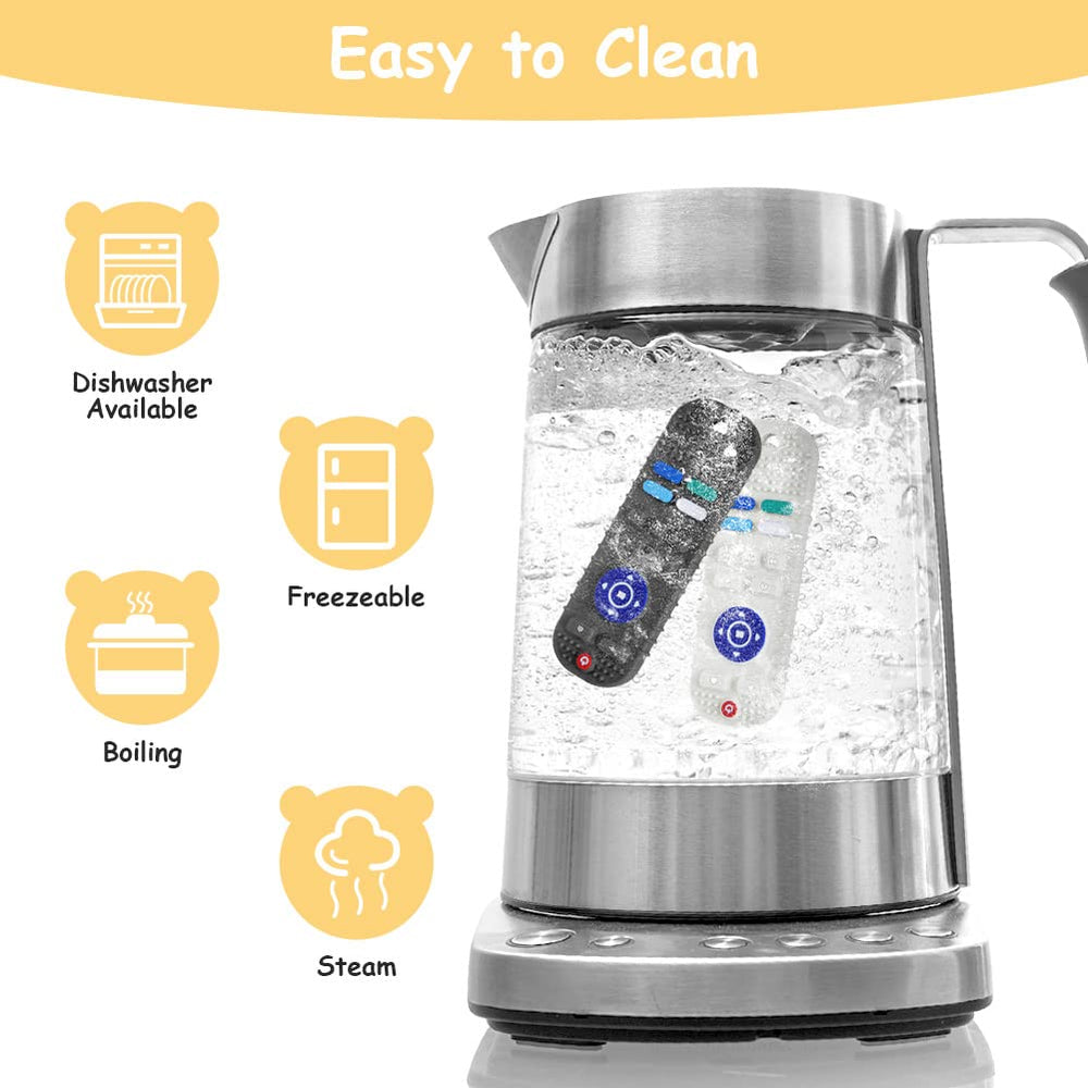 Aolso freezer-safe teether can be cooled for extra soothing moments.