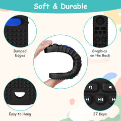 Aolso pacifier clip set keeps teether within reach for babys