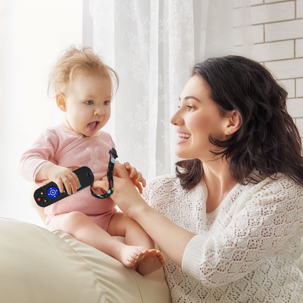 Aolso teether packaging and care tips shown for easy cleaning