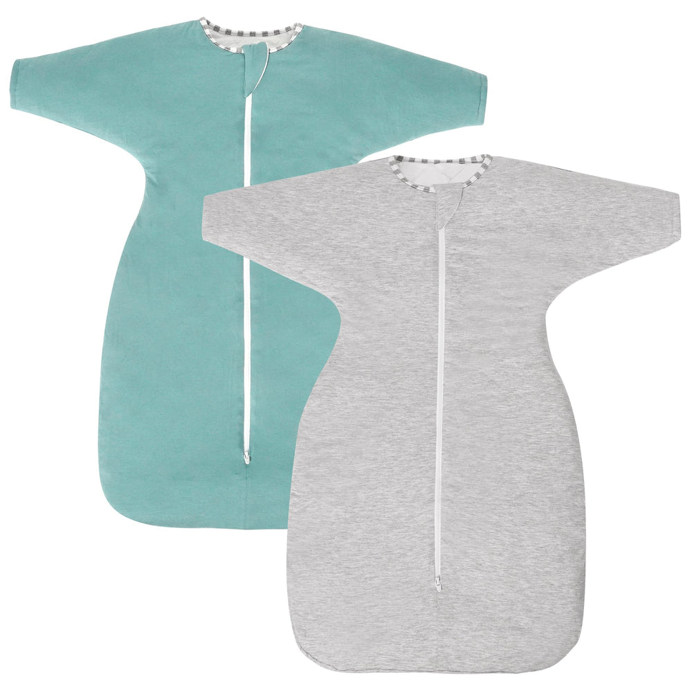 Aomloge PuppyPaws Sleep Sack shows 1.5 TOG warmth for year-round comfort.