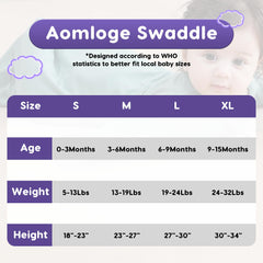 Hip-friendly loose hem design on Aomloge PuppyPaws sleep sack.
