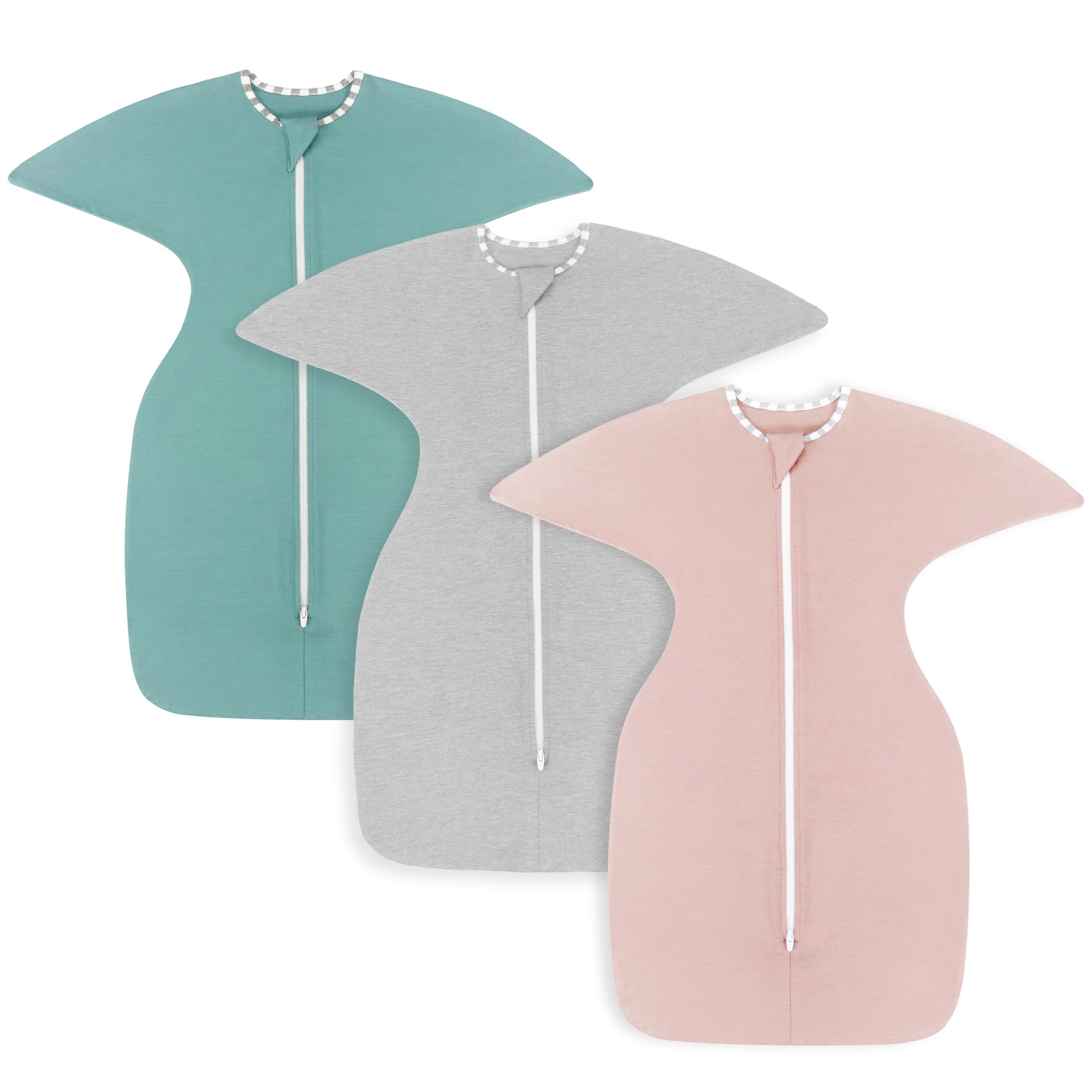 Aomloge PuppyPaws sleep sack set-3pack in use for secure baby sleep