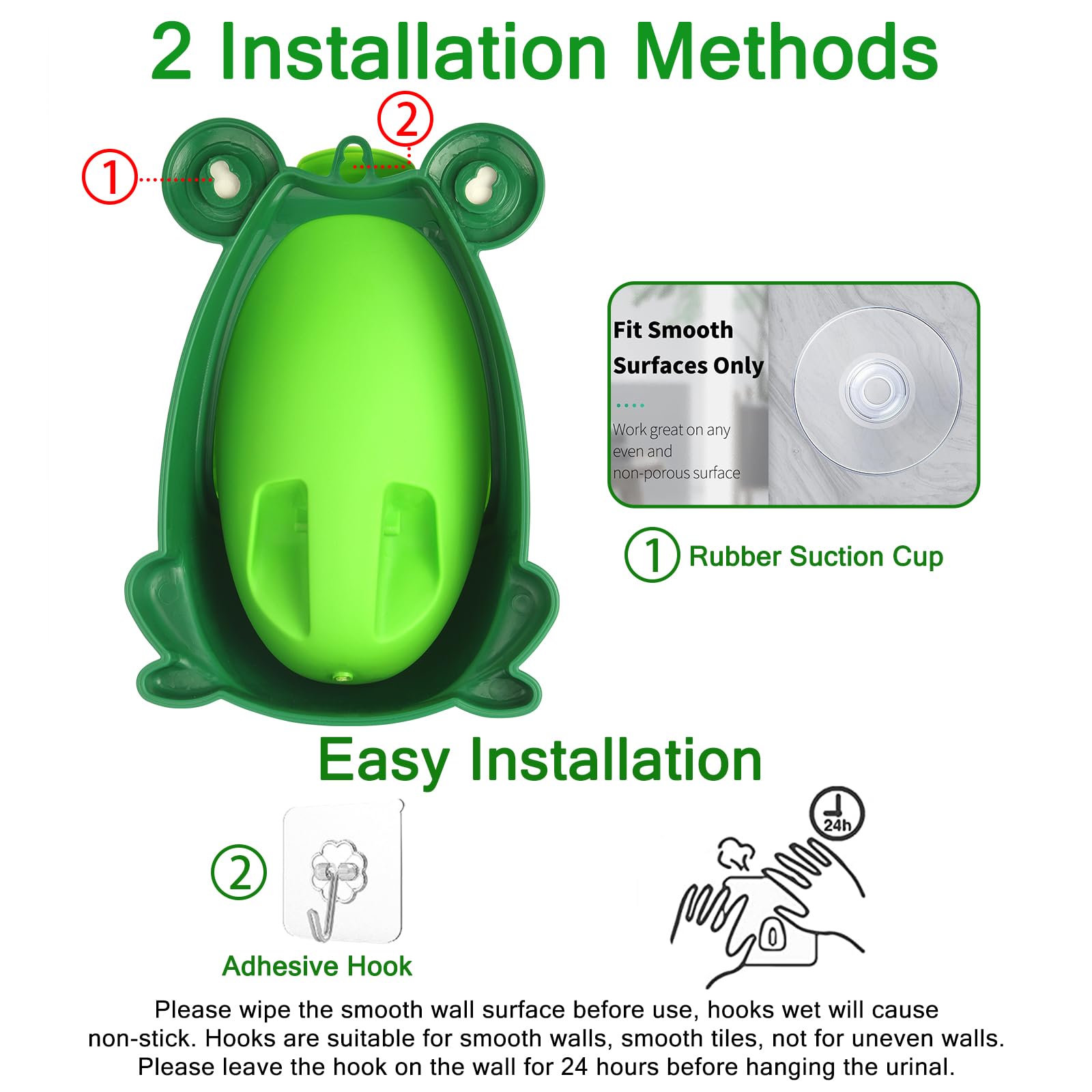 AOMOMO dual suction cups ensure stable mounting on bathroom surfaces.
