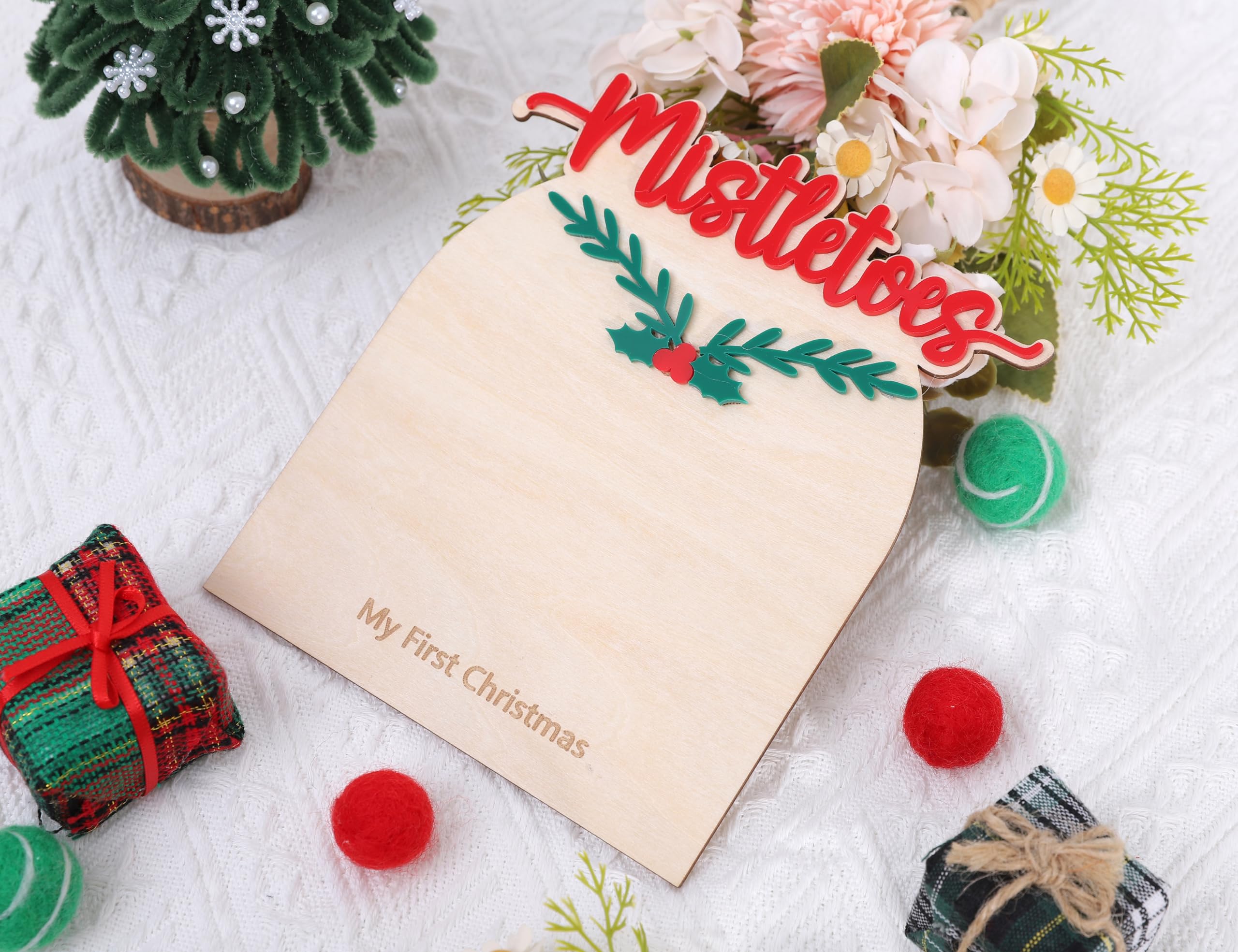 AOQURE Newborn photography prop supports warm holiday memories.
