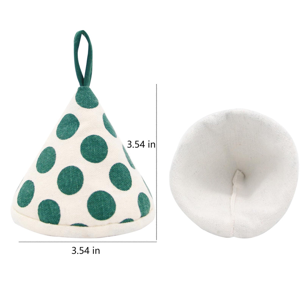 Aorffier pee covers feature a hanging loop for drying and storage.