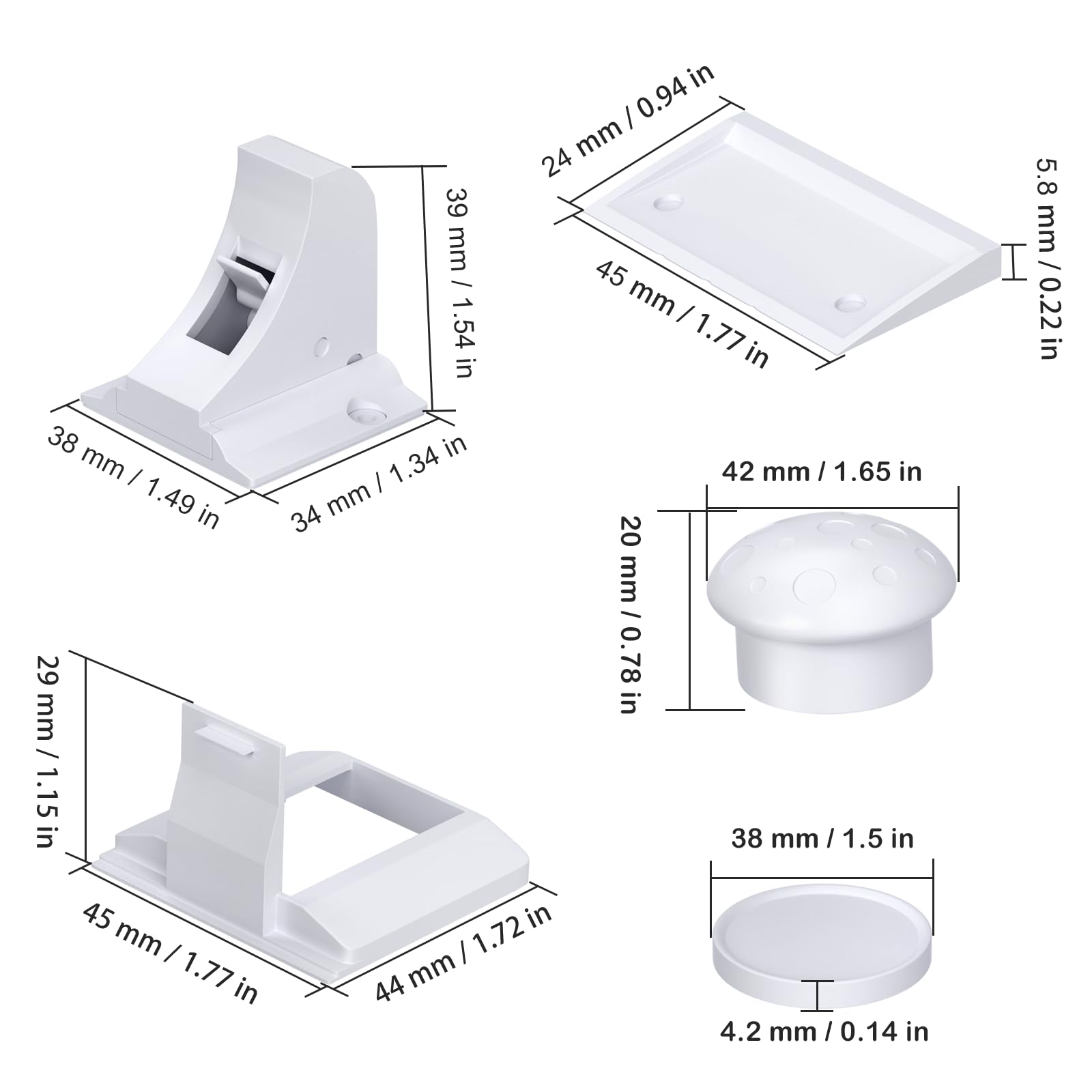 AOSITE adhesive mounting without drilling demonstrates quick, tool-free installation