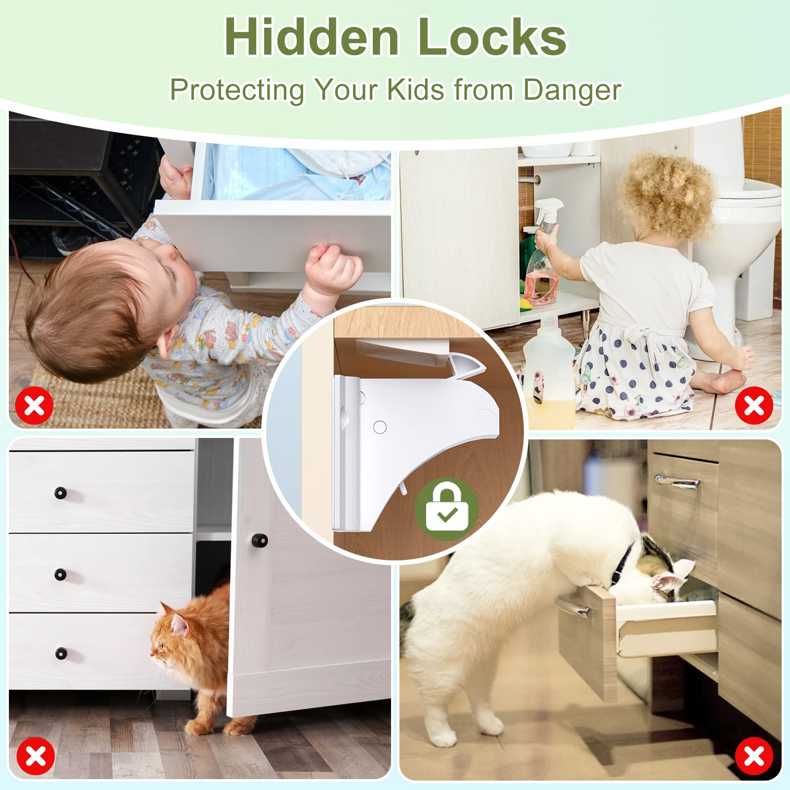 AOSITE cabinet lock demonstrating about 30lb holding force for sturdy security