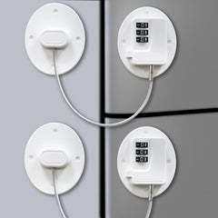 AOSITE 2-pack keyless fridge lock with dial for simple family safety