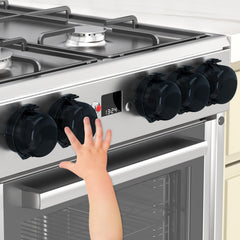 AOSITE stove knob cover with strong adhesive for quick tool-free installation.