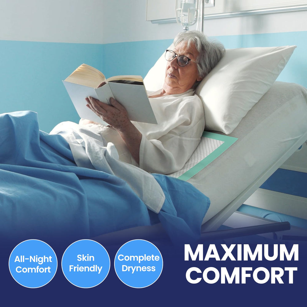 AOZITA underpads ideal for elderly care, pets, pregnancy, and chairs.