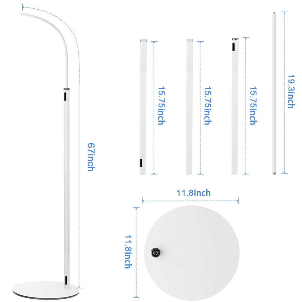AOZTSUN aluminum construction delivers durable, long-lasting stability.