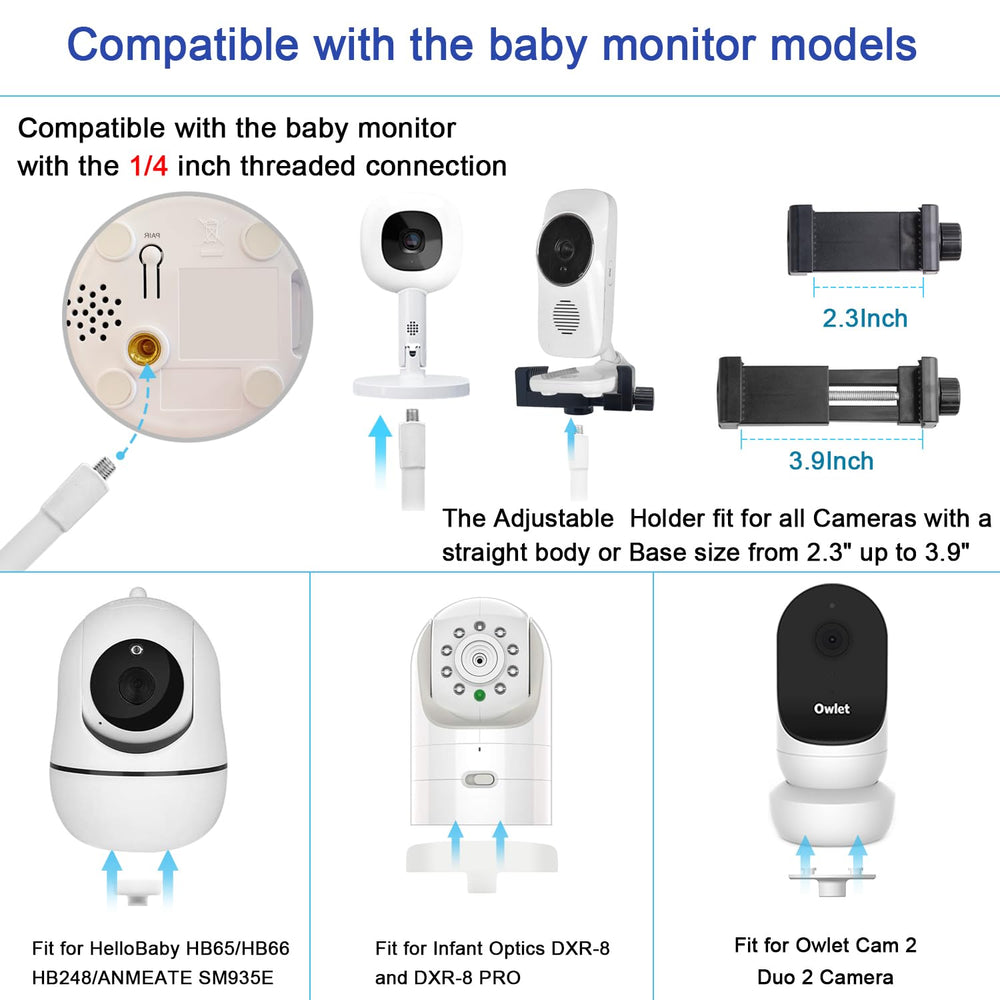 AOZTSUN ideal for nursery or living room monitoring setups.
