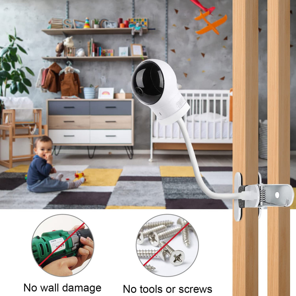 AOZTSUN easy setup with one-pack mount for quick crib-side monitoring.