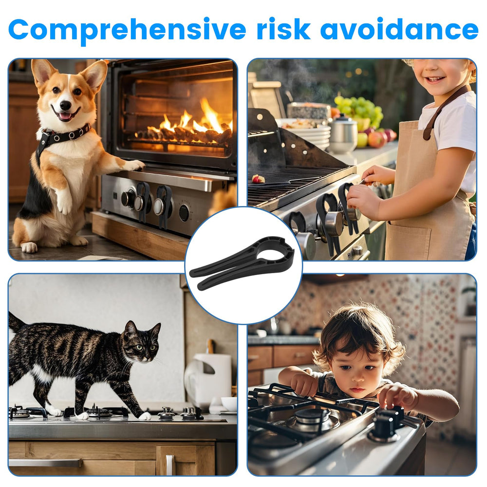 Aphrordity multi-pack knob lock covers multiple knobs for comprehensive safety.