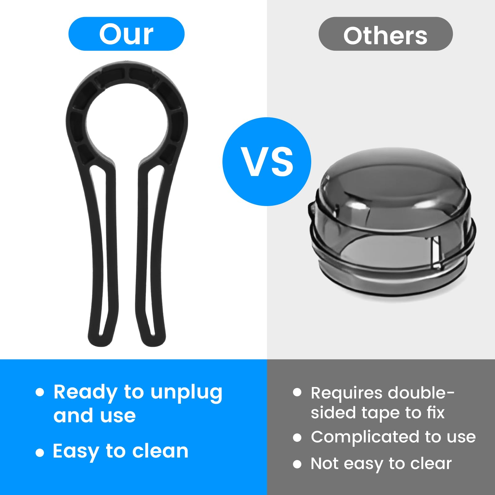 Aphrordity sleek black knob lock blends with modern appliances.