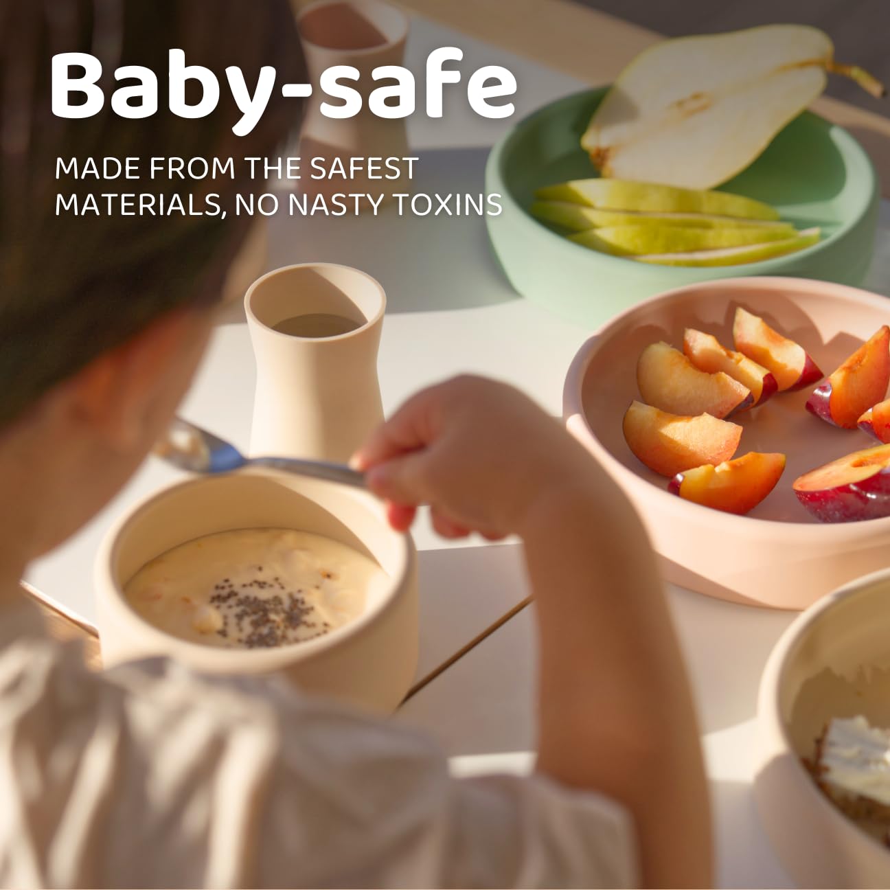 APLAINR dishwasher-safe bowl for easy cleanup after meals