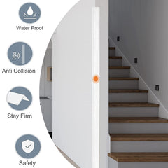 Apoctsddo corner guard on stairs blending with decor while preventing bumps