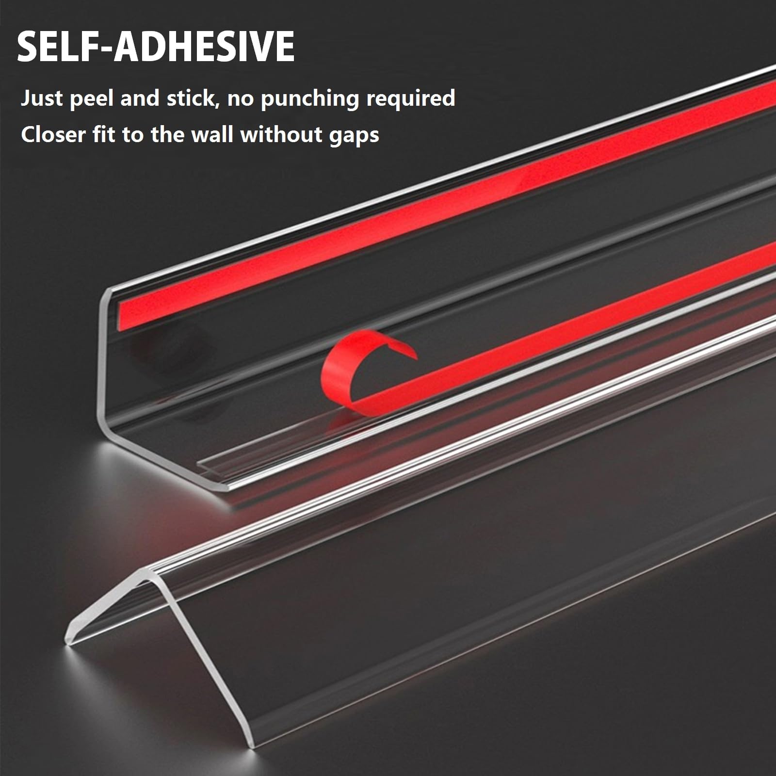 Apoctsddo self-adhesive corner protector installs quickly with no gaps