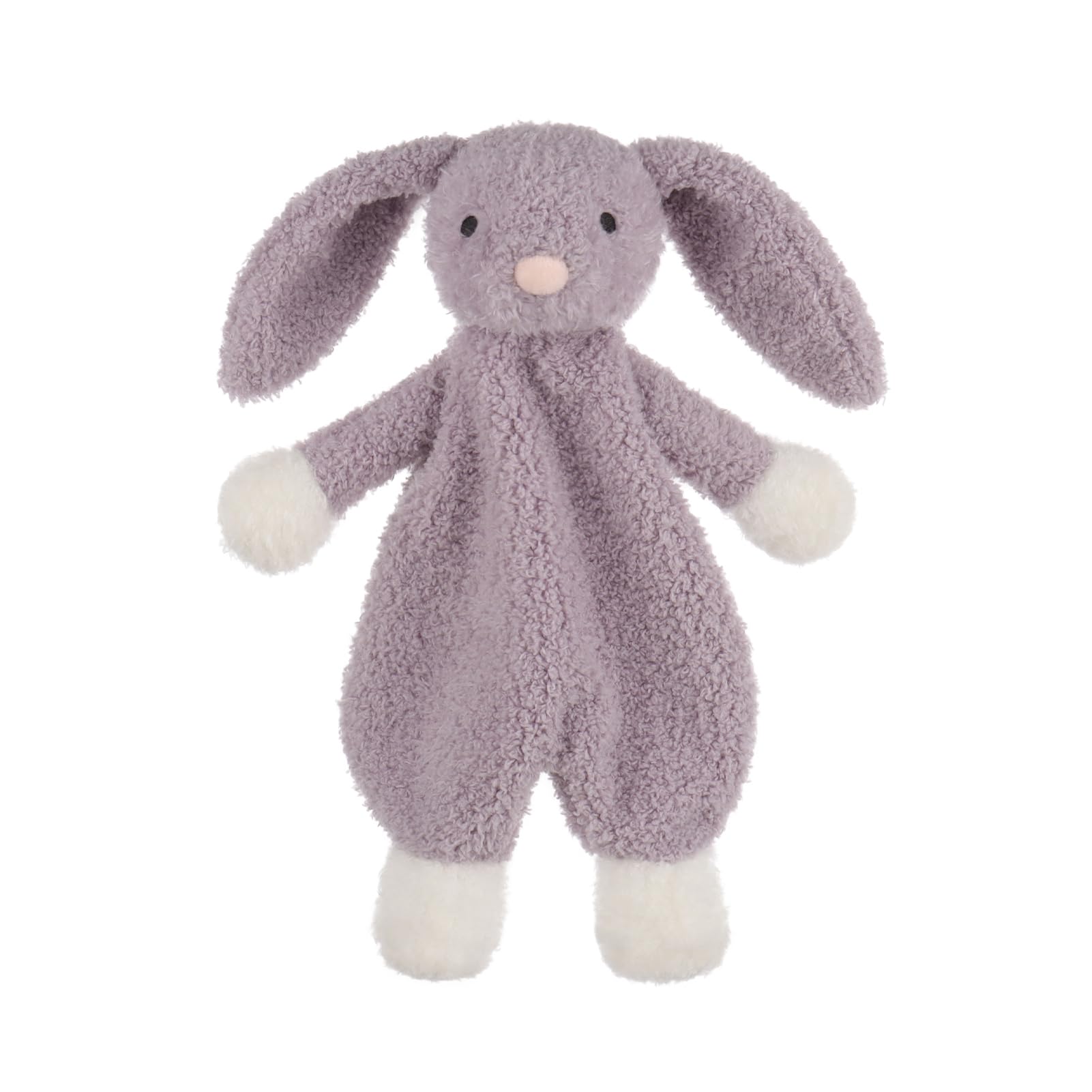 Apricot Lamb Bunny Snuggler closeup of soft plush fabric for baby comfort.