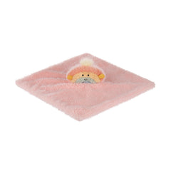 Apricot Lamb lovey machine washable materials for simple cleaning.