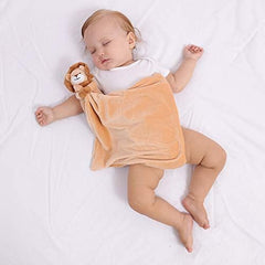 Apricot Lamb machine-washable blanket demonstrates easy care for busy caregivers.