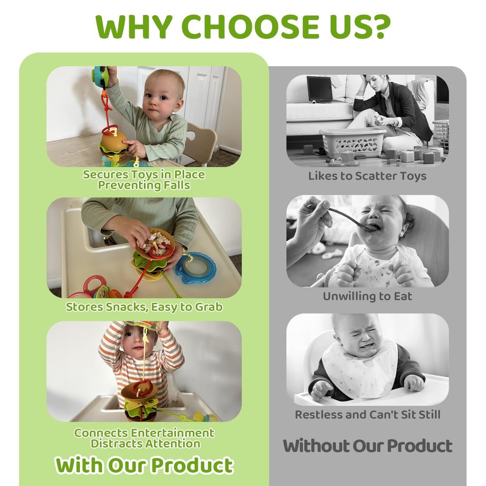 Aprilwolf soft silicone construction ensures safe, comfortable use during exploration and play.