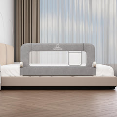 Aptododo 47inch bed rails setup with U-shape base for stability
