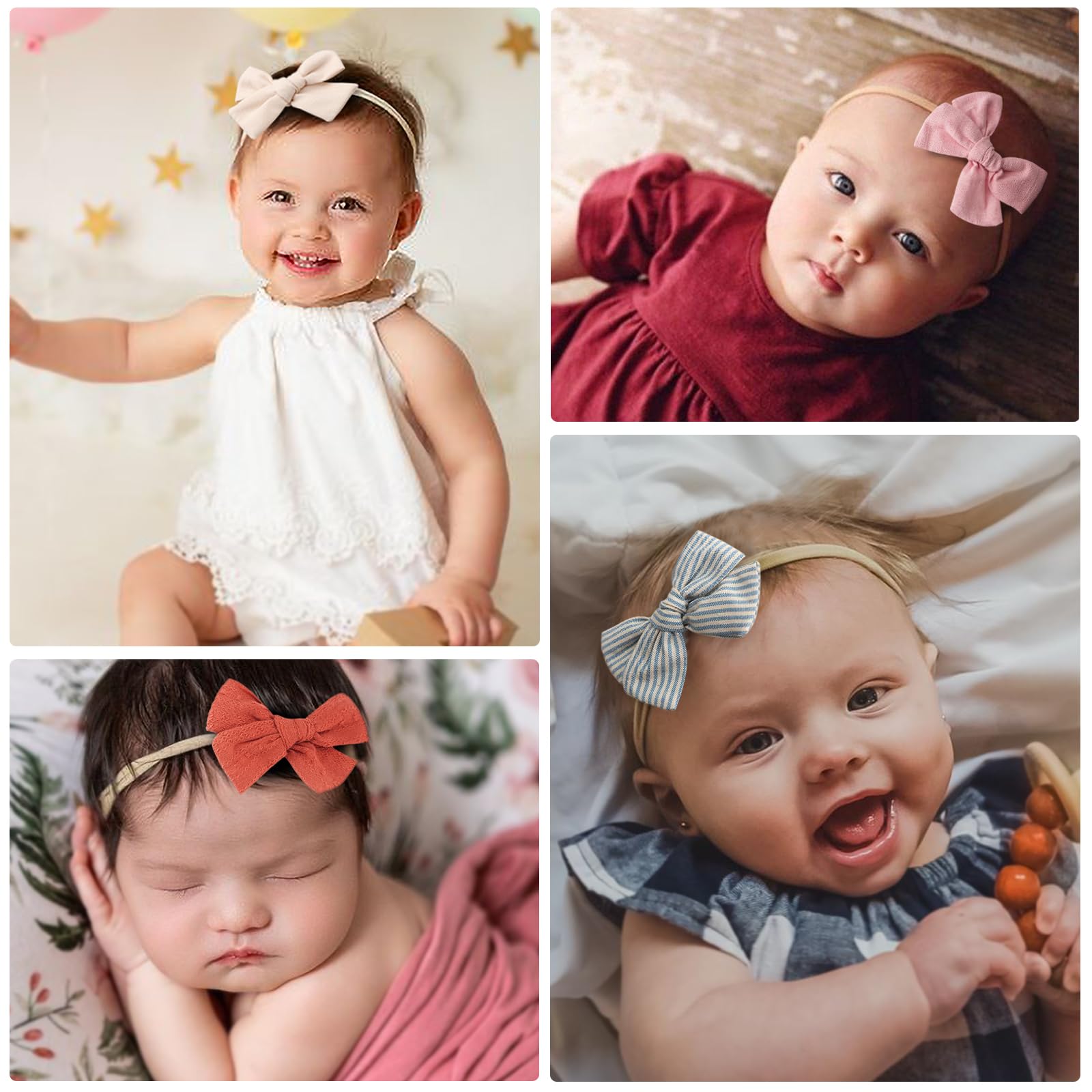 AQOKKA coral suede bow headband pairs with many outfits for everyday wear