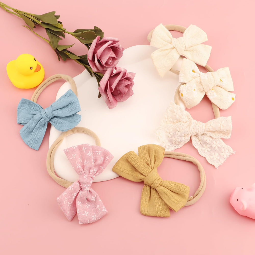 AQOKKA gift-ready headband set for baby showers or parties
