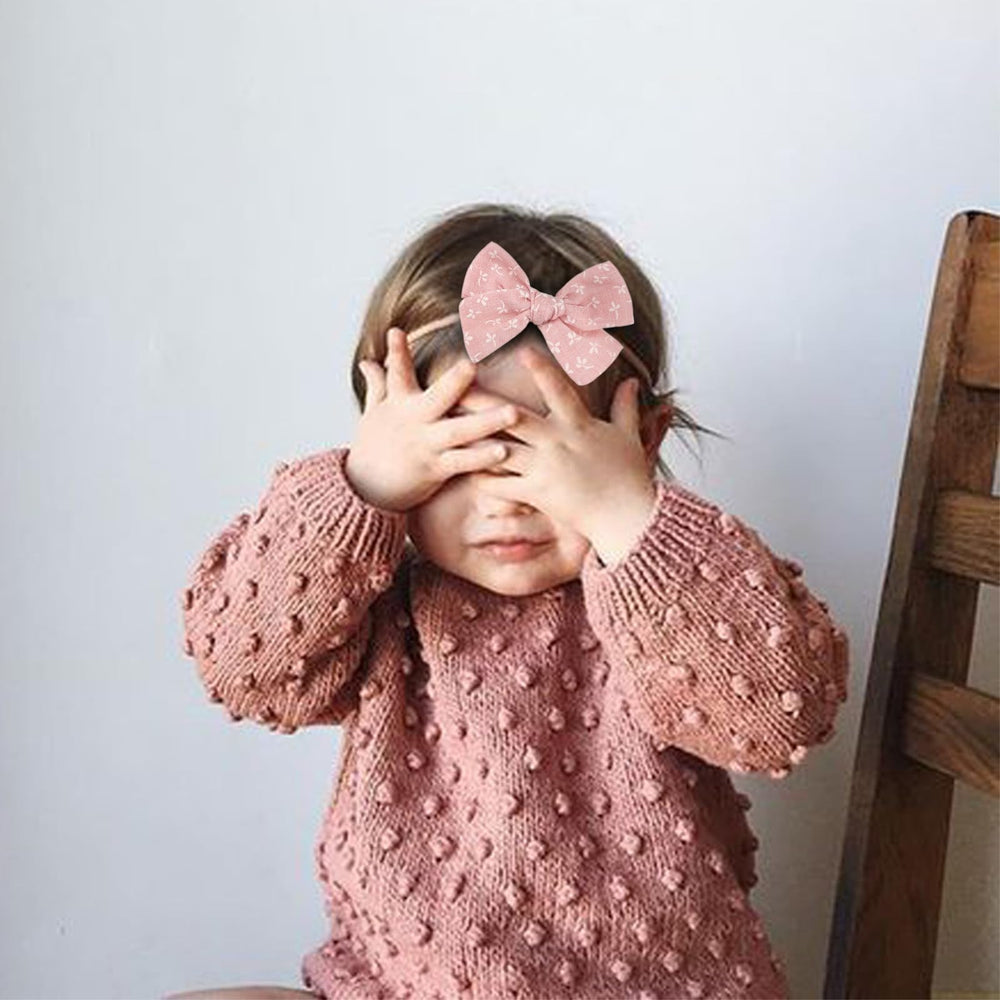 AQOKKA pink butterfly headband ideal for photos and events