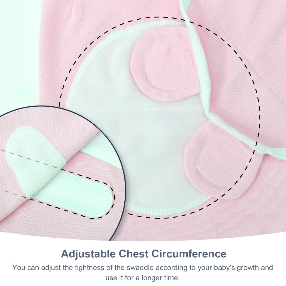 AQOKKA swaddle designed for 0–3 months with durable, skin-friendly material