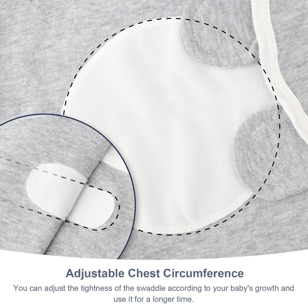 AQOKKA gift-pack featuring three-set newborn swaddles