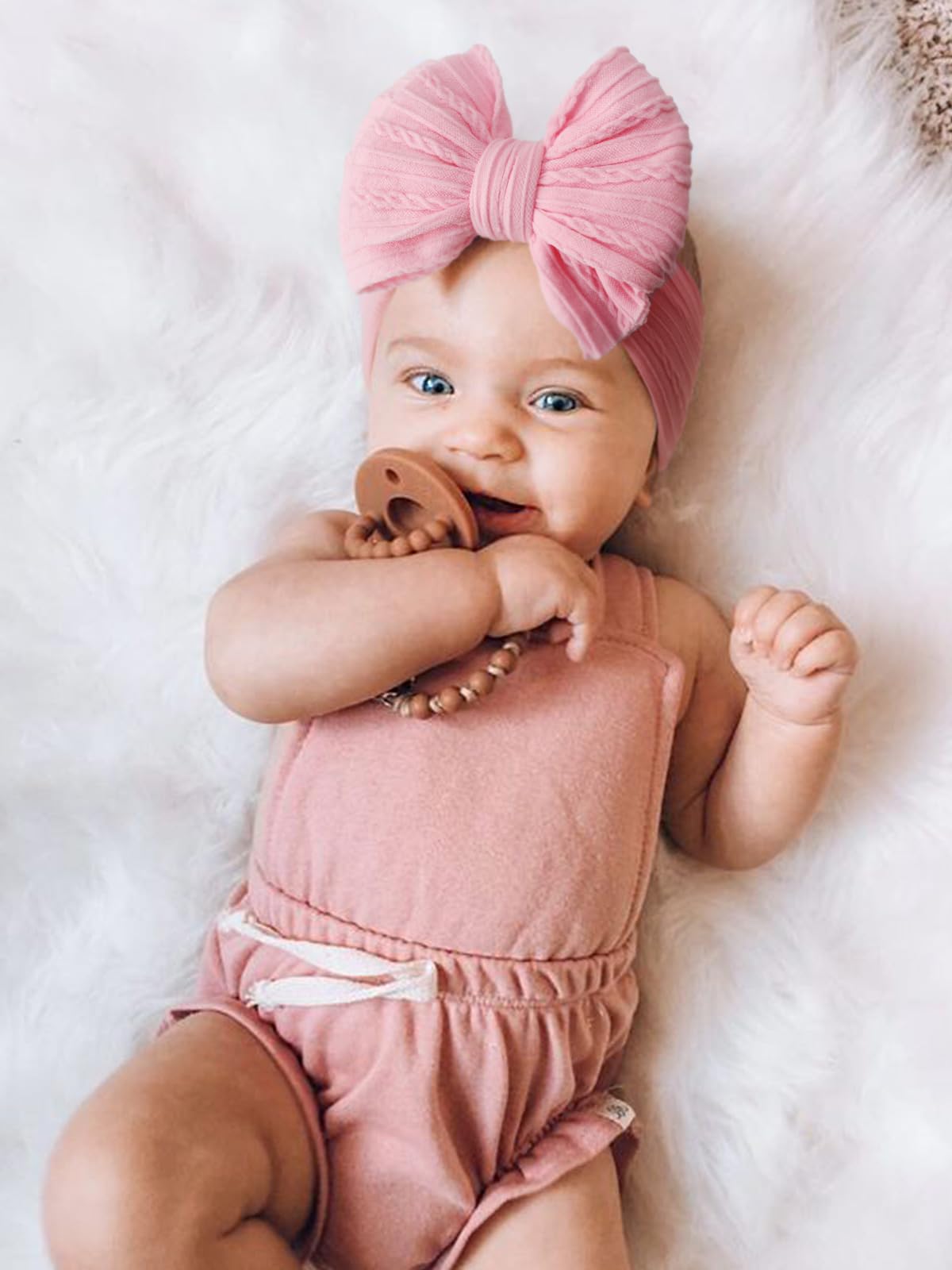 AQOKKA gift-ready headbands for baby showers or birthday gifts.
