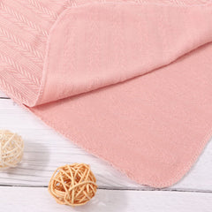 AQOKKA 31.5-inch square swaddle fits newborns from shoulder to feet.