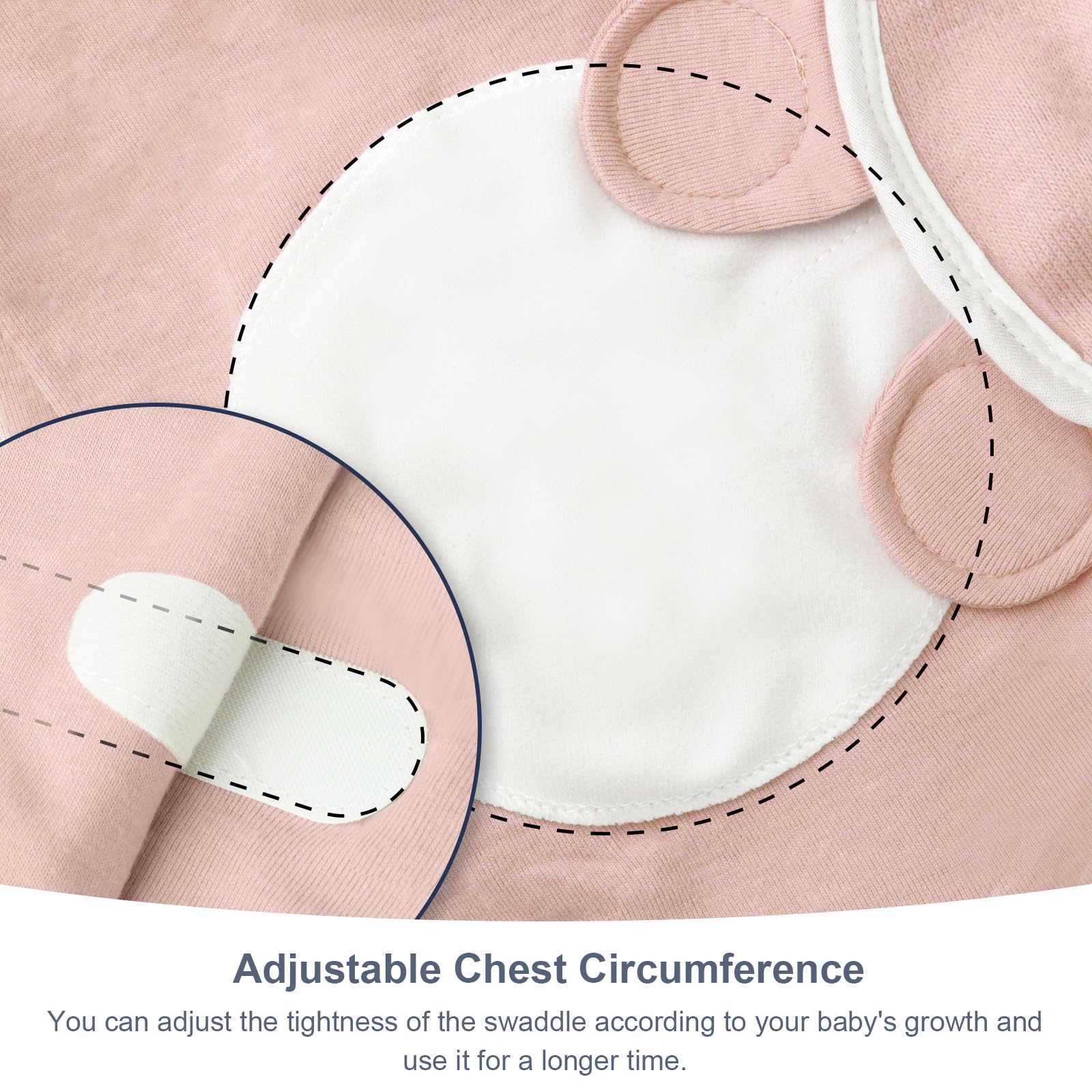 AQOKKA wearable wrap enables quick diaper changes without unwrapping.