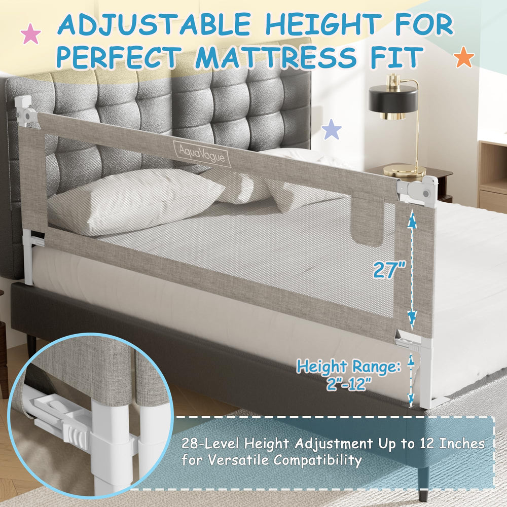AquaVogue gap-minimum design reduces spaces for safer night use.