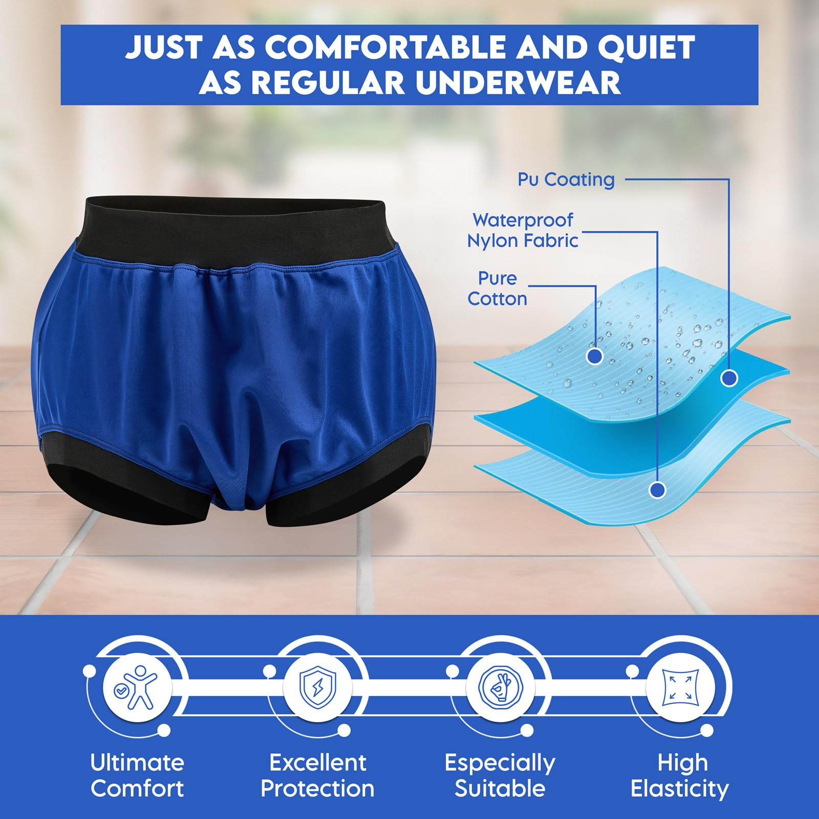 AQX easy-clean method illustrating odor removal and fresh feel.