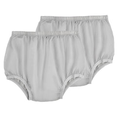 AQX leakproof underwear XL grey close-up of translucent fabric for discreet wear.