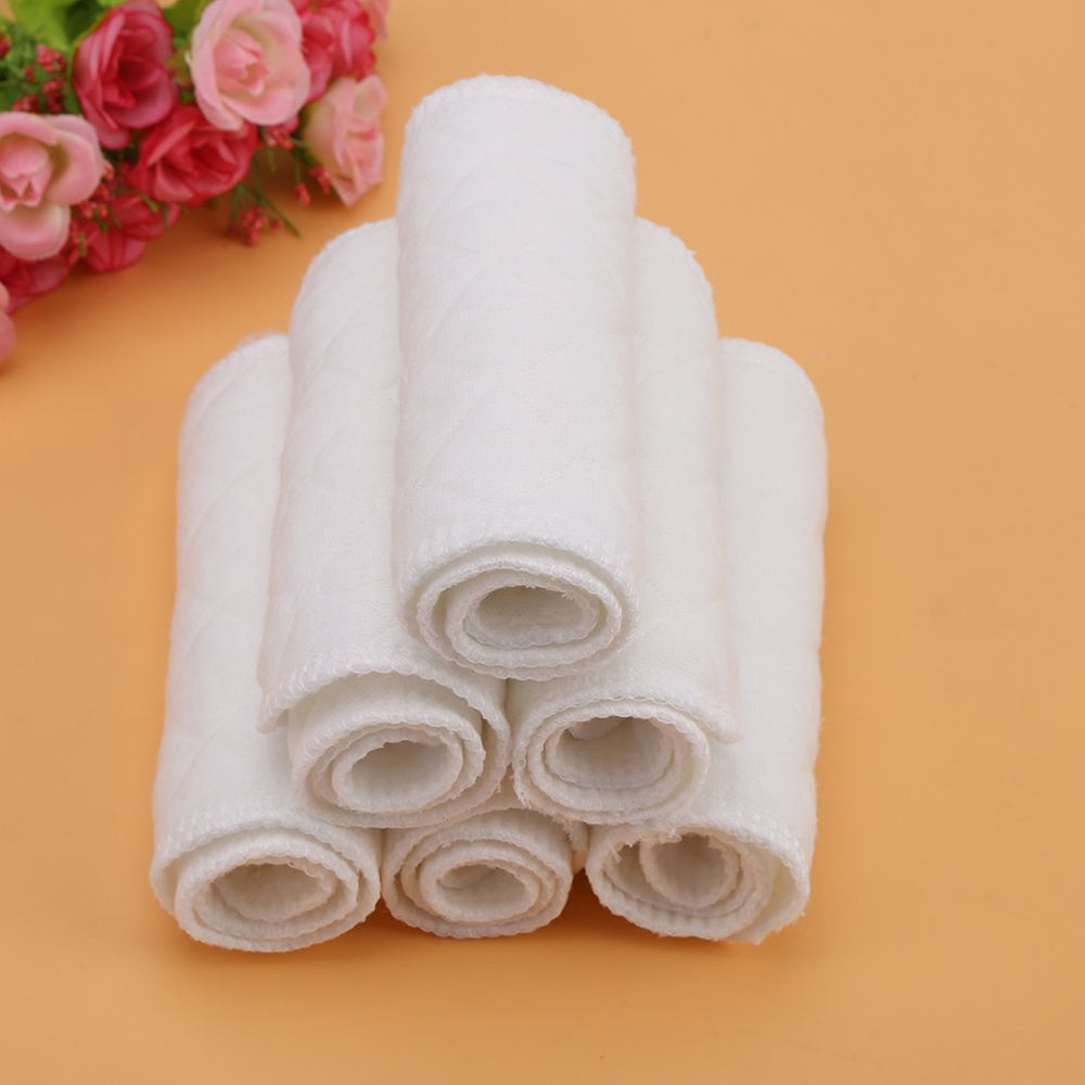 Aramox 10-pack cloth diaper liners for versatile diapering options.